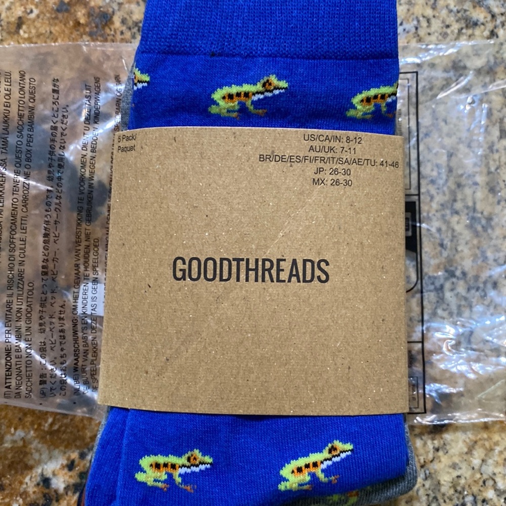 Good thread-5pk, Animal Theme Socks